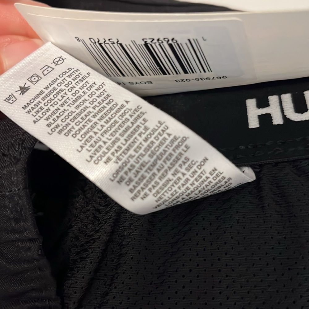NWT‎ Hurley Youth Performance Jogger Black Size 14/16 - Picture 8 of 9